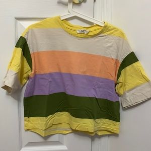 Twik colorful crop top